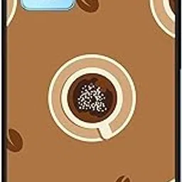 NDCOM for REALME 9i 4G Back Cover Coffee Fashionable Art Printed Metal Case-picture-41