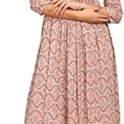 soch Women's Cotton Alia Cut Maxi Dress-picture-40