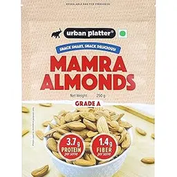 Urban Platter Mamra Almonds, 250g (Rich in Healthy Fats and Protein | Nutrient-Dense | Premium Almond Variety)-image-57