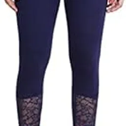 snowball Lace Capri Leggings for Women/Girls | Net Capris for Women-picture-15