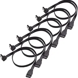 ELIATER 6 Pack 90 Degree Right-Angle SATA III Cable 6.0 Gbps with Locking Latch for SATA HDD, SSD, CD Driver, CD Writer, 16-Inch-image-45