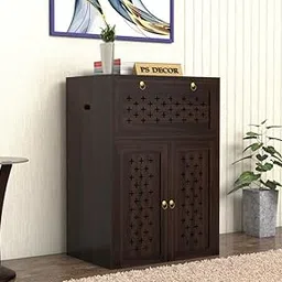 Trvientrix Handicraft Solid Sheesham Wood Inverter Battery Cabinet | Single Battery Box | Wooden Inverter Battery Cabinet | Battery Box | Sheesham Wood, Standard(Walnut)-image-43