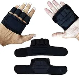 Drange Weight-Lifting Workout Crossfit Fitness Gloves | Callus-Guard Gym Barehand Grips Accessories | Support Cross-Training, Rowing, Power-Lifting, Pull Up for Men & Women-picture-20