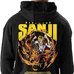 darkbuck Sanji One Peice Anime Oversized dropshoulder Hoodie for Men and Women Unisex Baggy Fit-picture-53