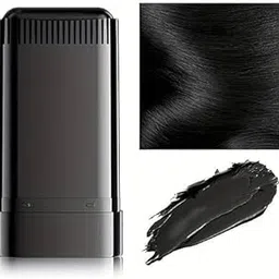 Hair Color Stick, Waterproof Hair Dye Stick Safe and Convenient Comb for Quick Touch-Ups, Portable Hair Dye Comb for Gray Hair Coverage(BLACK) image 1