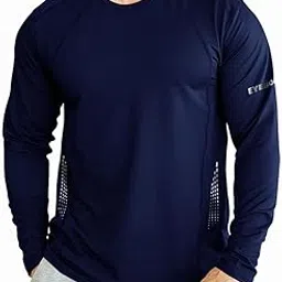 Noble Monk Men's Solid Full Sleeve Activewear T-Shirt Regular Fit for Casual Wear | Modern Clothing T-Shirt Comfort Fit and High-Performance for Everyday Wear image 1