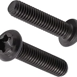 M8-1.25 x 30mm (16 pcs) Button Head Torx Drive Machine Screws, Black Oxide Finish, 10.9 Grade Alloy Steel, Full Thread, ISO7380-picture-12