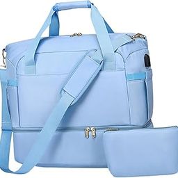 calandis Sports Gym Bag Luggage Handbag Travel Duffle Bag for Travel 0 Exercise Blue | Gym Bags-picture-8