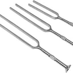 DR. MAVEN Tuning Fork Set Of (128Hz, 256Hz, 512Hz) For Doctors | Nurses | Medical Students-picture-17
