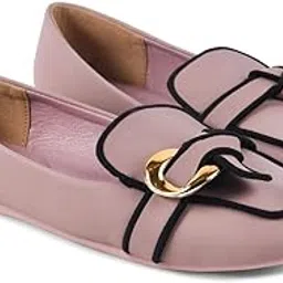 jodyhub Women's Faux Leather Loafers Classic Slip On Comfort Women Loafer Shoes-picture-34