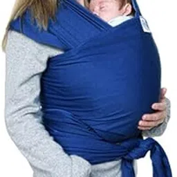 ATORSE Newborn Baby Sling Breastfeeding Infant Wrap Carrie Blue-picture-14