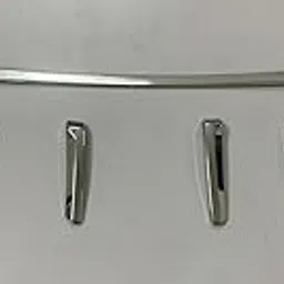 generic CARMART Imported Grill ring + Bonnet Chrome Patti compatible for Scorpio N set of 7-picture-20