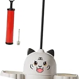 CALANDIS Tiger Pogo Ball with Handle Kids for Indoor Exercise Balance Ability Outdoor White | Exercise Balls | Fitness Equipment & Gear-picture-14