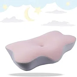PRIME PICK Spine Soothie Memory Foam Orthopedic Pillow Neck Protection Slow Rebound Pillows Health Care Slow Rebound Neck Pillows for Side, Back & Stomach Sleepers-picture-18