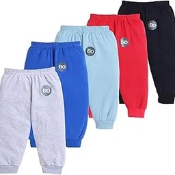 eio Unisex Cotton Pajama Pants for Boys & Girls Combo Pack of 5 | Kids & Baby Soft Sleepwear Pyjamas Combo Pack | Toddler Breathable Nightwear Bottoms-picture-52