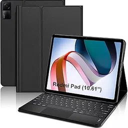 TGK Detachable Bluetooth Keyboard Case for Redmi Pad 10.61 Inch Smart Cover (Black)-picture-29