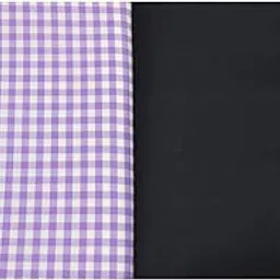 v walker's Men's Cotton Shirt And Terry Rayon Trouser Fabric Unstitched Combo-picture-12