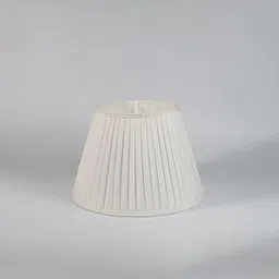 Whispering Homes Pleated Empire Softback Lamp shade - White-picture-29