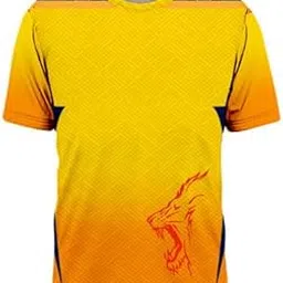 Sports India IPL Cricket Team T Shirt Jersey for (Kid's, Boy's & Mens) New Latest 2024 L809-picture-35