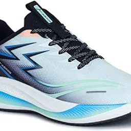 Sam-Pro Running Sports Shoes Breathable Upper Mesh Phylon Sole Memory Foam Insole Casual Walking & Gym Shoes for Mens-image-0