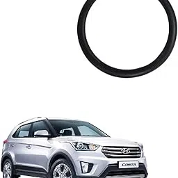 Car Steering Wheel Cover Full Black Colour Suitable for Hyundai Creta Type-1-picture-18