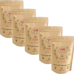 Moringa Leaf Powder | Rich in Iron, Calcium & Antioxidants | Energy Booster & Immunity Support | Ideal for Smoothies, Juices & Daily Nutrition | 400G | Pack of 5-picture-18