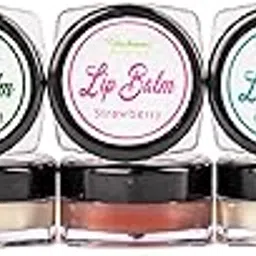 Peppermint, Strawberry, Vanilla, Cardomon, Coco Butter Lip Balm, |Moisturises and Protects from the Sun |Natural Oils|Glossy Finish|Pack of 5-picture-49