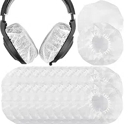 Geekria Large Stretchable Headphone Earpad Covers/Disposable Sanitary Earcup Fit AKG K712, K702, K701, K550, K240, K553, K99, K601, K612PRO, K872, K121, K141 Headphones (100Pairs, White)-picture-25