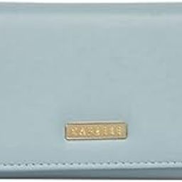 caprese Remy Zipper Closure Faux Leather Womens Casual Wallet(Blue, Large)-picture-21