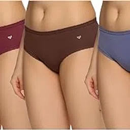 teens lifestyle High Rise Cotton Lycra Lace Hipster Panty with Lace - Fig Lace (Pack of 3) (85)-picture-26