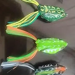 Fishing Lures Saltwater Silicone Soft Bait Artificial Baits, Fishing Spoon Double Hook | Frog3 Pic-picture-31