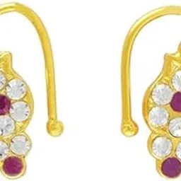 Deity God Jewellery Stone Mango Nattu Bulaki (Nose pin) for all Gods and Goddess-image-57