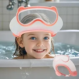 Snivy Kids Hair Washing Shield, Adjustable Waterproof Baby Shower Cap, Bathroom Safety Supplies for Shampoo Bathtub Travel Hair Washing Boys Girls Home-picture-25