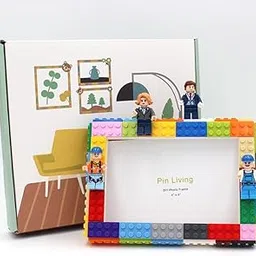 XENON VENTURE Lego Photo Frame for Kids, Building Blocks Photo Frame with Figures and Blocks for Kids Birthday Gift(1pcs/Multi Color) (Lego)-picture-11