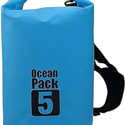moshtu Outdoor Waterproof Bag - 5 Litre Storage Bag Organizer for Travelling - Trekking, Boating, Rafting & Swimming Bag-picture-13