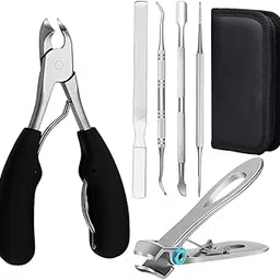 STYLEHEAVEN 6Pcs Podiatrist Toenail Clippers Kits Stainless Steel Home Treatment Durable|Health & Beauty|Nail Care, Manicure & Pedicure|Manicure/Pedicure Tools & Kits-picture-10