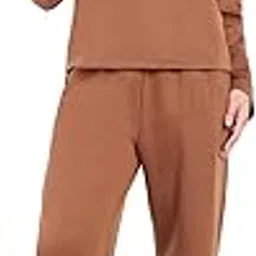 vastradrobe Womens Fleece Winter Co-ord Set | Warm Quarter-Zip Sweatshirt & Pants Set | Stylish Lounge & Travel Wear for Women-picture-45