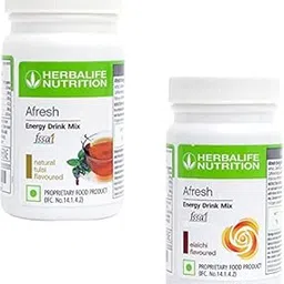 HERBALIFE Afresh Energy Drink Mix - Tulsi Flavor & Elaichi For Weight Loss Energy Drink (50 g, Tulsi, Elaichi Flavored)-picture-10