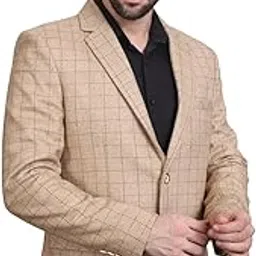 jack & sparrow Tweed Blazer for Men - Formal & Casual Winter Wear Blazer-picture-35