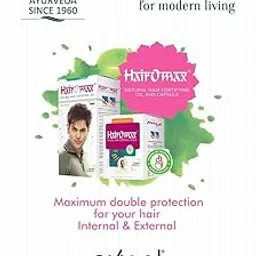 Hairomax Natural Hair Fortifying Oil and Capsules Set, 100ml Oil with 50 Capsules, Double Protection for Men and Women-picture-21