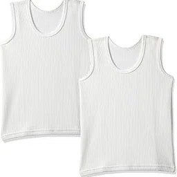 ZEDEX Kids Girls and Boys Round Neck Thermal Sleeveless Thermal Top/Vest/Inner Wear for Winter, Pack of 2-picture-58