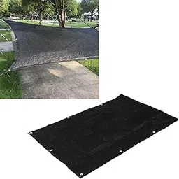 Zyvola Large Black HDPE Garden Privacy Screen ‚Äì Block Wind, Sun & Noise with Easy Installation for Balconies & Gardens (9.84 x 2.95 ft)-image-13