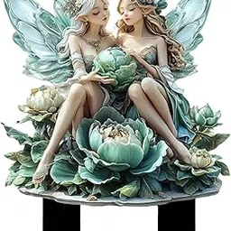 Fairy Garden Stake Flowerbed Decoration Yard Sign for Outside Courtyard Lawn-image-47