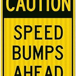 Sigo Signs - Slow Down Sign, Speed Bumps Ahead, 12x18 Inches, 3M EGP Reflective .063 Aluminum, Fade Resistant, Made in USA-image-7
