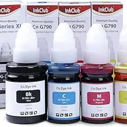 Inkclub Compatible Refill Ink GI790 (Black-135ml) & (Color-70ml Each) for Canon Printer no G1000 G1010 G2000 G2002 G2010 G2012 G3000 G3010 G3012 G4000 G4010 (CMYK)-picture-54