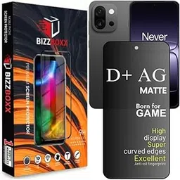 BizzBoxx OnePlus 13S 5G D+ AG Matte Tempered Glass Screen Guard Protector Anti Fingerprint Gaming Special With Camera Cut (One Plus 13S - 6.32 Inch)- Pack of 1-picture-18