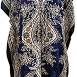 Women's Kaftan, V-Neck Kimono Long Caftan Dress-image-26
