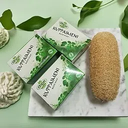Kuppaimeni bath soap for skin itching pack of 3-100gm with free natural bath scrub-picture-25