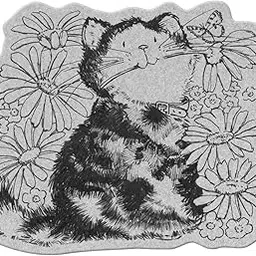 Penny Black Cling Rubber Stamp 4'X5.25' Daisy Love-image-33