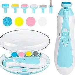 Shiravani Nail Trimmer Electric, Safe Baby Nail File, Baby Nail Clippers with Light-picture-33